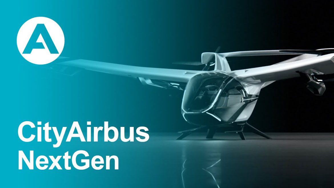 Airbus a prezentat recent publicului prototipul complet electric CityAirbus NextGen