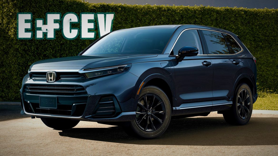 Honda începe producția de EV cu pile de combustie CR-V e:FCEV în Ohio