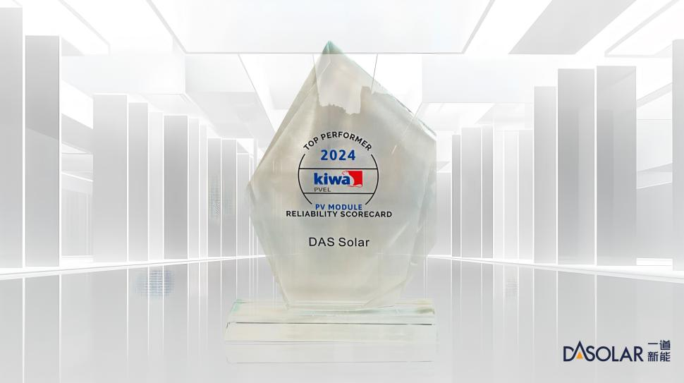DAS Solar a fost recunoscut drept „PQP Top Performer” de către Kiwa PVEL
