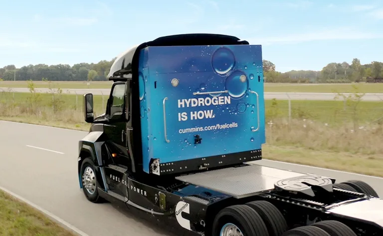 Hydrogen-powered heavy-duty truck