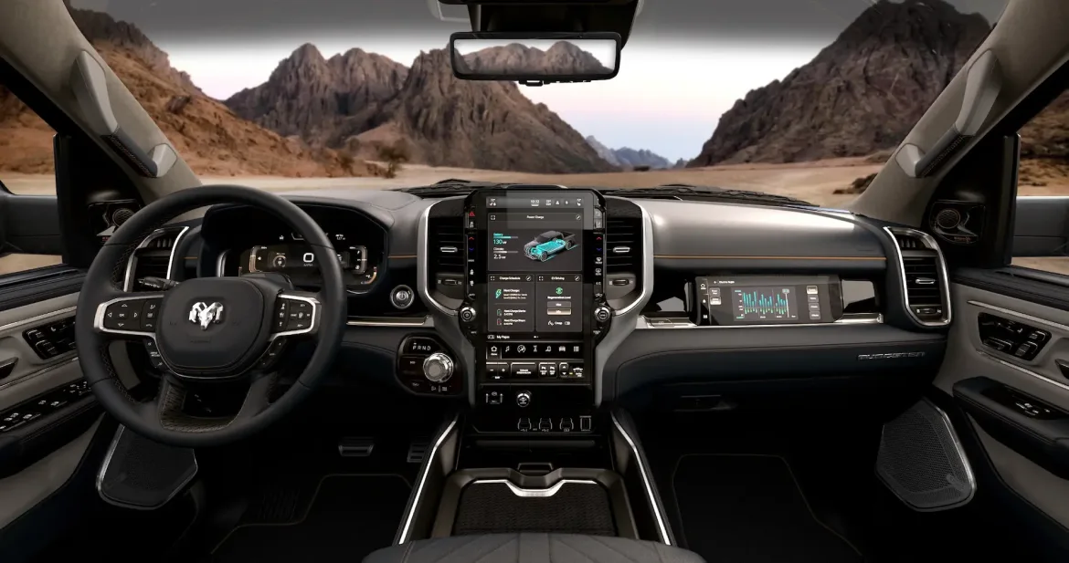 Ram 1500 REV întârzie până în 2026, Ramcharger PHEV vine în 2025 cu autonomie extinsă